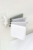 Stainless Steel 4 Bar Towel Rack for Bathroom |Towel Holder for Kitchen |Towel Hanger Stand for Wash Basin