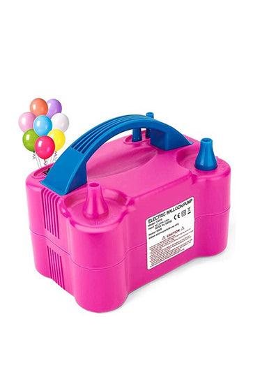 Electric Balloon Pump, Dual-Nozzle Portable Balloons Air Pump for Balloon Arch, Balloon Garland, Party Decorations, Kids Birthday, Baby Shower, Party Supplies & Decor