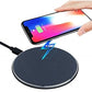 Wireless Charger Fast Qi Certified 10W Charging Pad - Compatible with Smartphone & Other Qi Devices (Charging Cable Included) (Black)