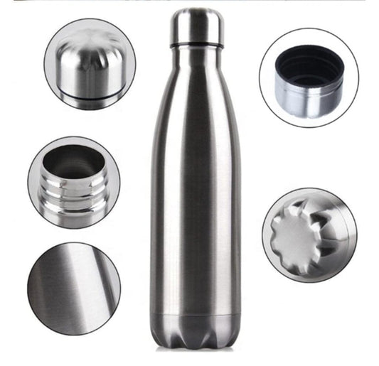 Stainless Steel Hot and Cold Water Bottle for Office, Thermal Flask for Tea, Coffee, Hot & Cold Drinks, BPA Free, 750 ML