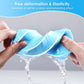 Ultra Soft Exfoliating Body Scrubber Exfoliating 3D Magic Bath Sponge Dead Skin Removal Bathing Sponge For Adults Children and Pregnant Women Bath Accessories (Multi Colour).