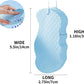 Ultra Soft Exfoliating Body Scrubber Exfoliating 3D Magic Bath Sponge Dead Skin Removal Bathing Sponge For Adults Children and Pregnant Women Bath Accessories (Multi Colour).