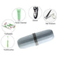 Portable Capsule Shape Travel Toothbrush, Toothpaste, Toiletry and Cosmetic Holder Case (1Pc)