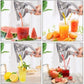 Heavy Duty Aluminum Manual Fruit Juicer Manual Citrus Press Juicer for Grapefruits Lemon, Orange Press Squeezer (Silver)