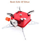 Portable Picnic, Camping Aluminum Gas Stove Ultra Light Folding Furnace Outdoor Metal Camping Gas Stove Picnic Cooking Gas Burners Folding Stove