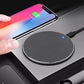 Wireless Charger Fast Qi Certified 10W Charging Pad - Compatible with Smartphone & Other Qi Devices (Charging Cable Included) (Black)